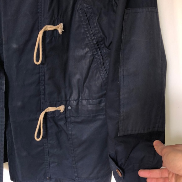 J.Crew Waxed Cotton Water-Resistant Bretton Toggle Jacket - Picture 8 of 10